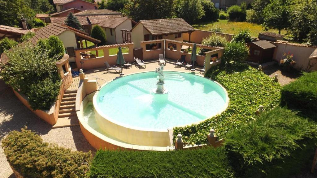 Les Jardins Du Castel Gites Annick Et Jean Paul Saint-Georges-d'Esperanche Exterior foto